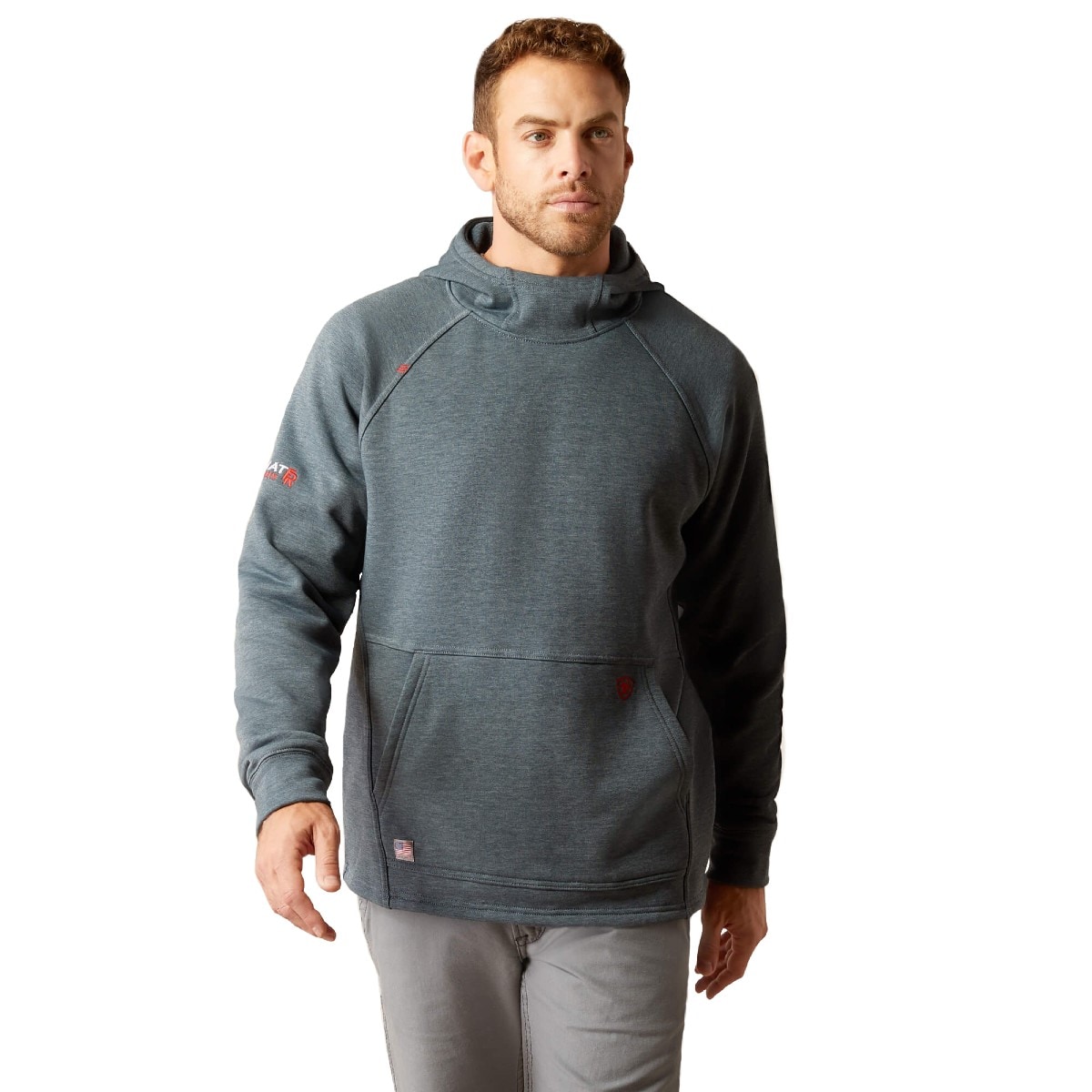 Ariat FR Primo Fleece 2.0 Hoodie in Charcoal Gray